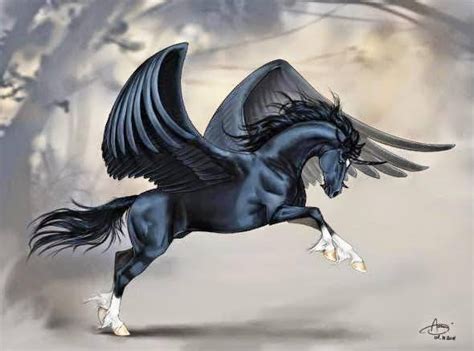 eski türk mitolojisinde kanatlı at